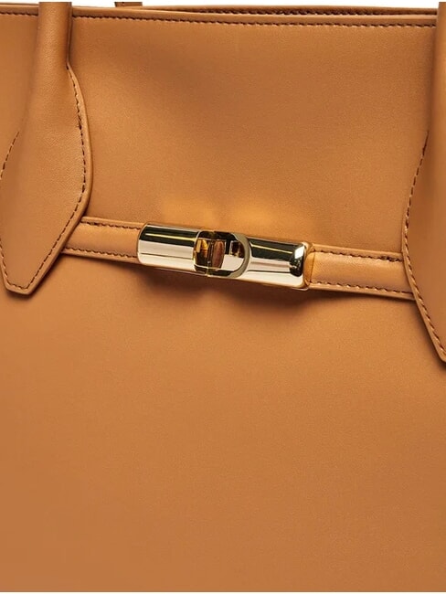 CAMPIONARIO - GOCCIA  Leather shopper brandy - Women&rsquo;s Bags