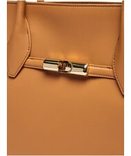 FURLA GOCCIA  Leather shopper brandy - Women&rsquo;s Bags - 3