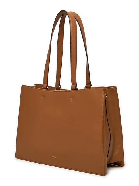 CAMPIONARIO - NUVOLA  Leather shoulder bag brandy - Women&rsquo;s Bags