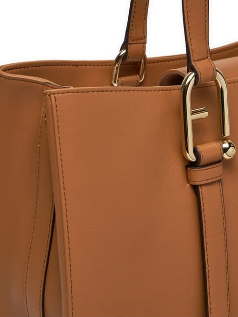 NUVOLA  Leather shoulder bag brandy - Women&rsquo;s Bags