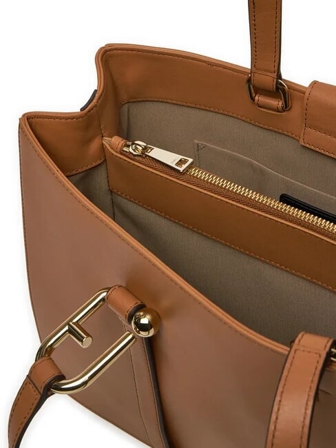 NUVOLA  Leather shoulder bag brandy - Women&rsquo;s Bags