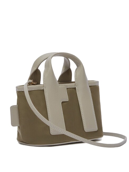 CAMPIONARIO - PIUMA  Mini handbag with shoulder strap sage+vetiver+marble c - Women&rsquo;s Bags