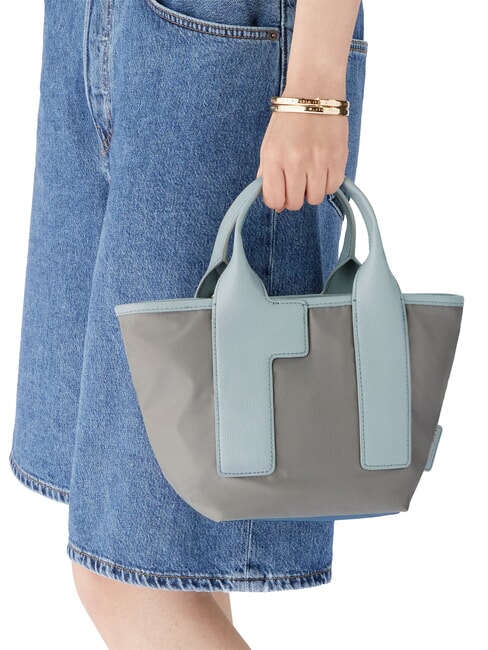 CAMPIONARIO - PIUMA  Mini Shopper with shoulder strap ash+celestial+artemisia - Women&rsquo;s Bags