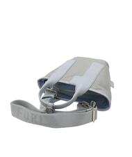 FURLA PIUMA  Mini Shopper with shoulder strap ash+celestial+artemisia - Women&rsquo;s Bags - 6