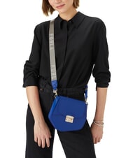 FURLA CAMPIONARIO - METROPOLIS Leather shoulder bag cobalt blue + light silver - Women&rsquo;s Bags - 2