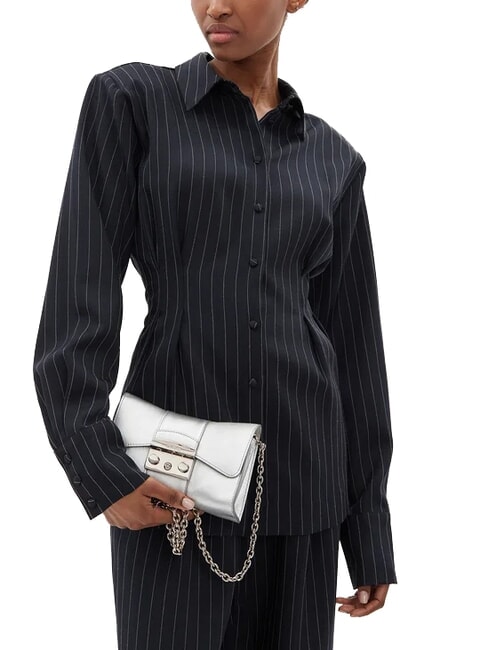 METROPOLIS Mini shoulder bag COLOR SILVER - Women&rsquo;s Bags