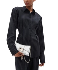 FURLA METROPOLIS Mini shoulder bag COLOR SILVER - Women&rsquo;s Bags - 2