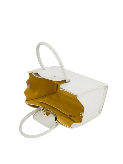 GENESI  Leather bag, with shoulder strap Marshmallow - Women&rsquo;s Bags