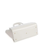 FURLA CAMPIONARIO - GENESI  Handbag, with shoulder strap, in leather Marshmallow - Women&rsquo;s Bags - 3