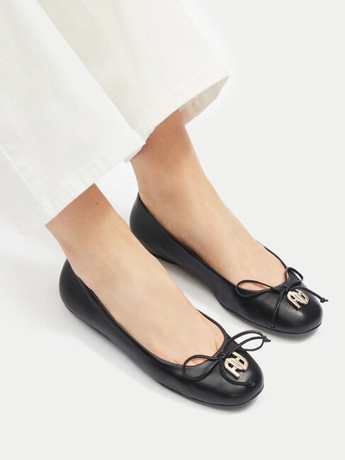 BALLET Leather ballerinas Black - Women&rsquo;s shoes