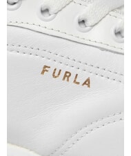 FURLA CAMPIONARIO - NUVOLA  Leather sneakers talc - Women&rsquo;s shoes - 5
