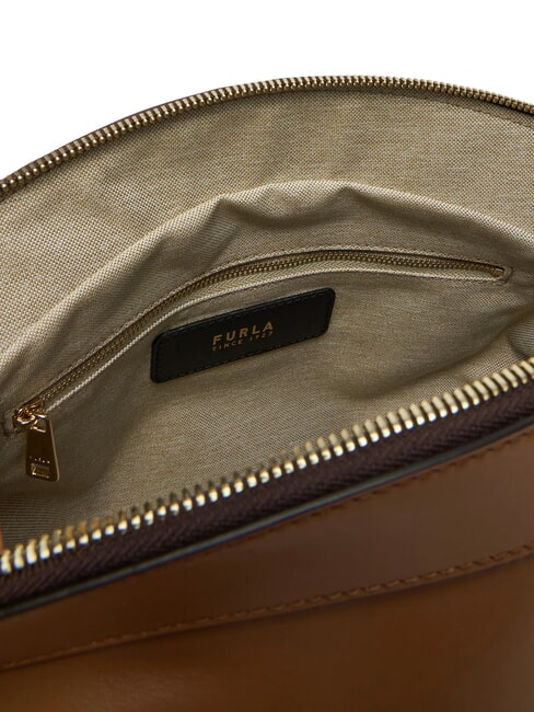 CAMPIONARIO - ERICA  Leather bag, Made in Italy brandy - Women&rsquo;s Bags