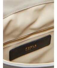 FURLA SFERA Leather shoulder bucket bag Marshmallow - Women&rsquo;s Bags - 5