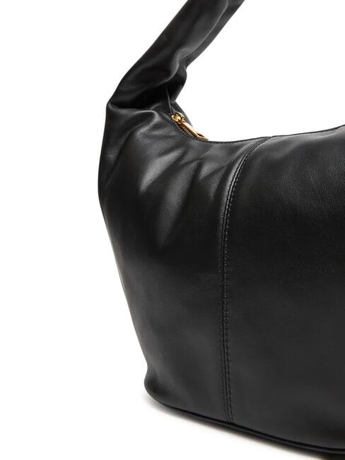 RING Mini shoulder bag, in leather Black - Women&rsquo;s Bags