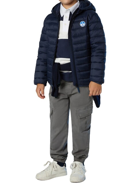 EXPLORER Unisex down jacket navy blue - Baby Jackets