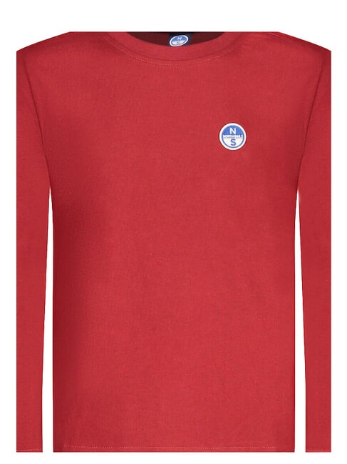 CORE Long-sleeved T-shirt red dahlia - Child T-shirt