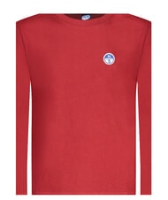 NORTH SAILS CORE Long-sleeved T-shirt red dahlia - Child T-shirt - 3