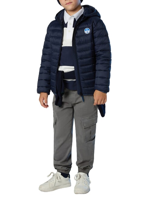 EXPLORER Unisex down jacket navy blue - Baby Jackets