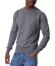 NORTH SAILS CORE Crew neck sweater medium gray melange - Men's Sweaters - 2