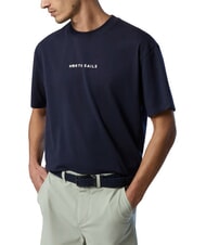 NORTH SAILS CORE Cotton T-shirt navy blue - T-shirt - 3