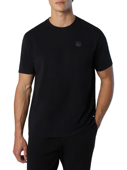 NORTH TECH 100% cotton T-shirt black - T-shirt