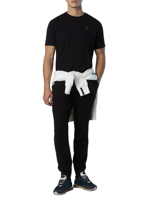 NORTH TECH 100% cotton T-shirt black - T-shirt