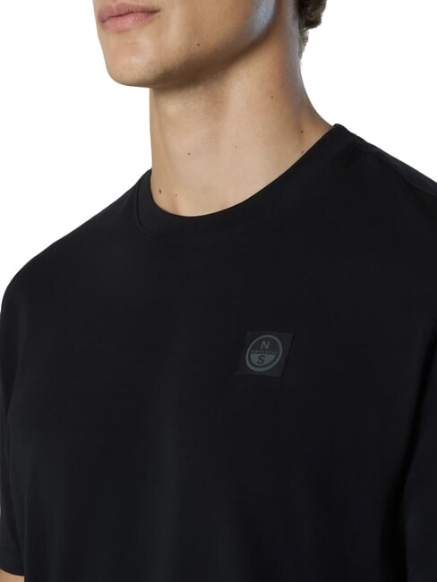 NORTH TECH 100% cotton T-shirt black - T-shirt