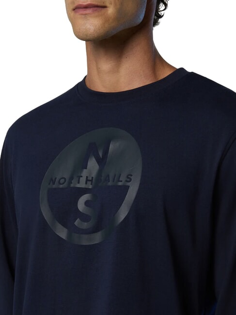 CORE Long-sleeved T-shirt navy blue - T-shirt