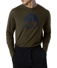 NORTH SAILS CORE Long-sleeved T-shirt forest night - T-shirt - 3