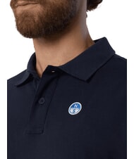 NORTH SAILS BASIC Short-sleeved cotton polo navy blue - Polo shirt - 6