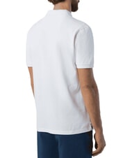 NORTH SAILS BASIC Short-sleeved cotton polo white - Polo shirt - 4