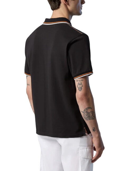 CORE Short-sleeved cotton polo shirt black - Polo shirt