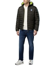 NORTH SAILS ROUND LOGO Cotton crewneck sweatshirt Marshmallow - Sweatshirts - 5