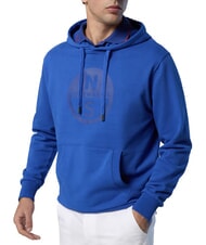 NORTH SAILS BASIC Logo print hoodie beach blue - Sweatshirts - 3