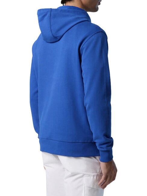BASIC Logo print hoodie beach blue - Sweatshirts