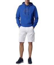 NORTH SAILS BASIC Logo print hoodie beach blue - Sweatshirts - 5