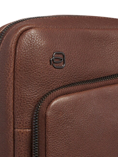 CRONUS Leather iPad bag BROWN - Over-the-shoulder Bags for Men