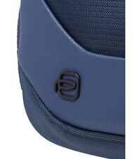 PIQUADRO NAE Expandable waist pack blue - Hip pouches - 5