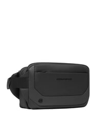 PIQUADRO NAE Expandable waist pack Black - Hip pouches - 3