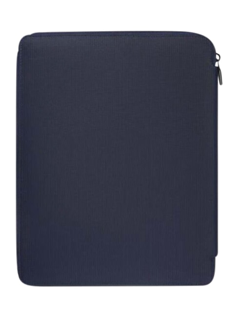 ORION Leather and fabric clipboard blue - Tablet holder& Organizer