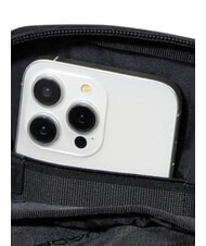 PIQUADRO ORION Bag, iPad&reg; mini holder, mixed leather Black - Over-the-shoulder Bags for Men - 4