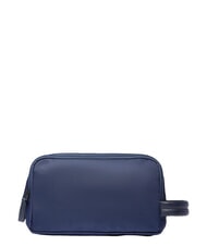 PIQUADRO ORION Fabric and leather beauty case blue - Beauty Case - 2