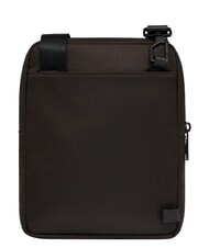 PIQUADRO WOLLEM Fabric and leather iPad mini bag MORO - Over-the-shoulder Bags for Men - 2
