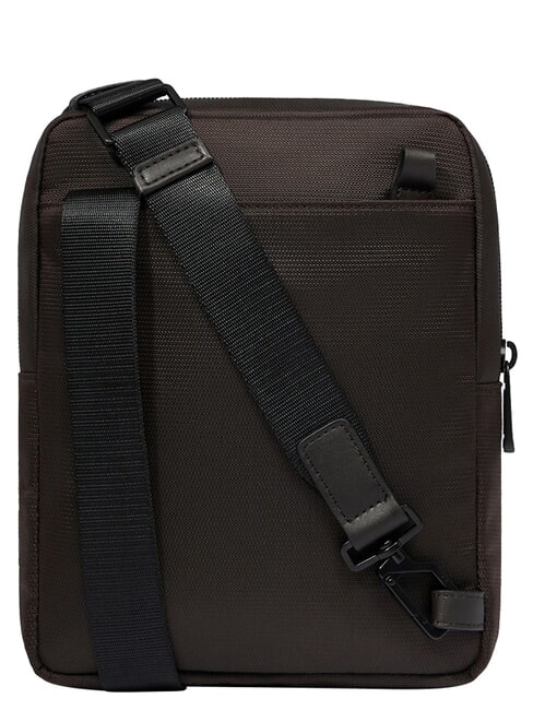 WOLLEM Fabric and leather iPad mini bag MORO - Over-the-shoulder Bags for Men