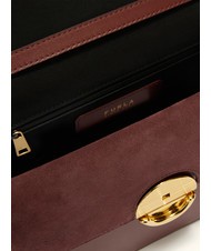 FURLA CAMPIONARIO - SFERA Shoulder bag, in leather Red currant - Women&rsquo;s Bags - 5