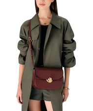 FURLA CAMPIONARIO - SFERA Shoulder bag, in leather Red currant - Women&rsquo;s Bags - 6