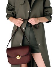 FURLA CAMPIONARIO - SFERA Shoulder bag, in leather Red currant - Women&rsquo;s Bags - 7
