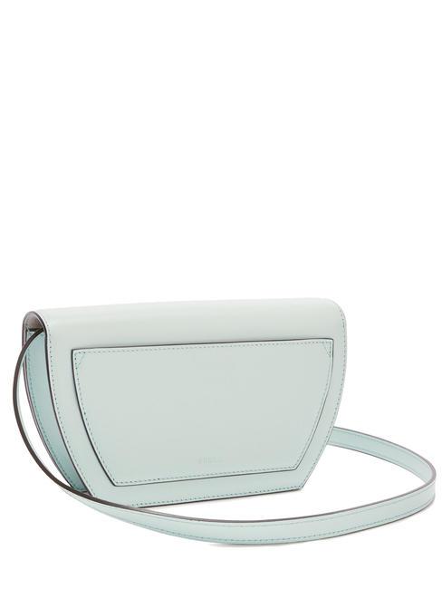 CAMPIONARIO - SFERA  Micro shoulder bag, in leather lagoon - Women&rsquo;s Bags