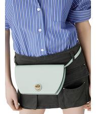 FURLA CAMPIONARIO - SFERA  Micro shoulder bag, in leather lagoon - Women&rsquo;s Bags - 5