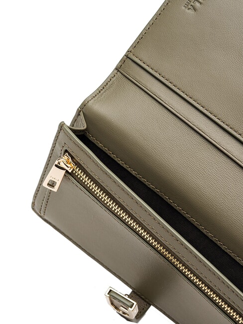 CAMPIONARIO - FLOW Leather wallet sage - Women&rsquo;s Wallets